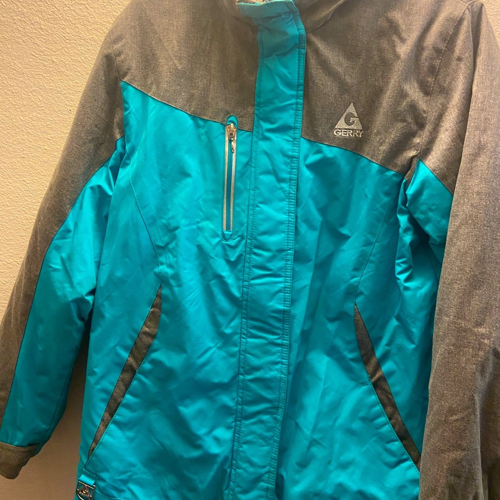 Gerry ski jacket blue grey
